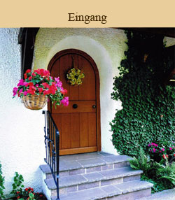 Eingang zur Ferienwohnung
